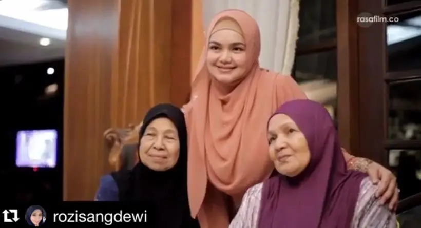 Siti Nurhaliza bersama dua orang istimewa dalam hidupnya. (Instagram)