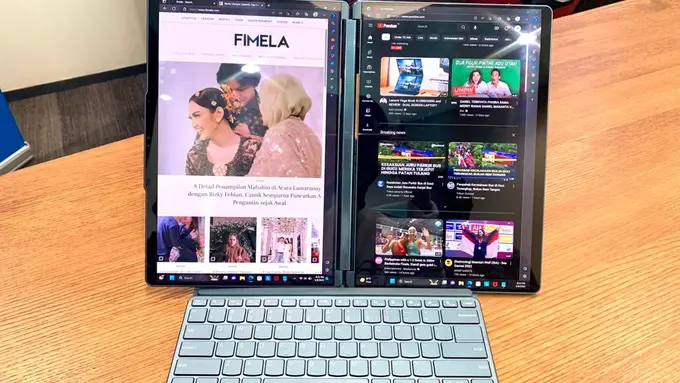 Lenovo Yoga Book 9i, Laptop Dua Layar yang Asyik Buat Multitasking