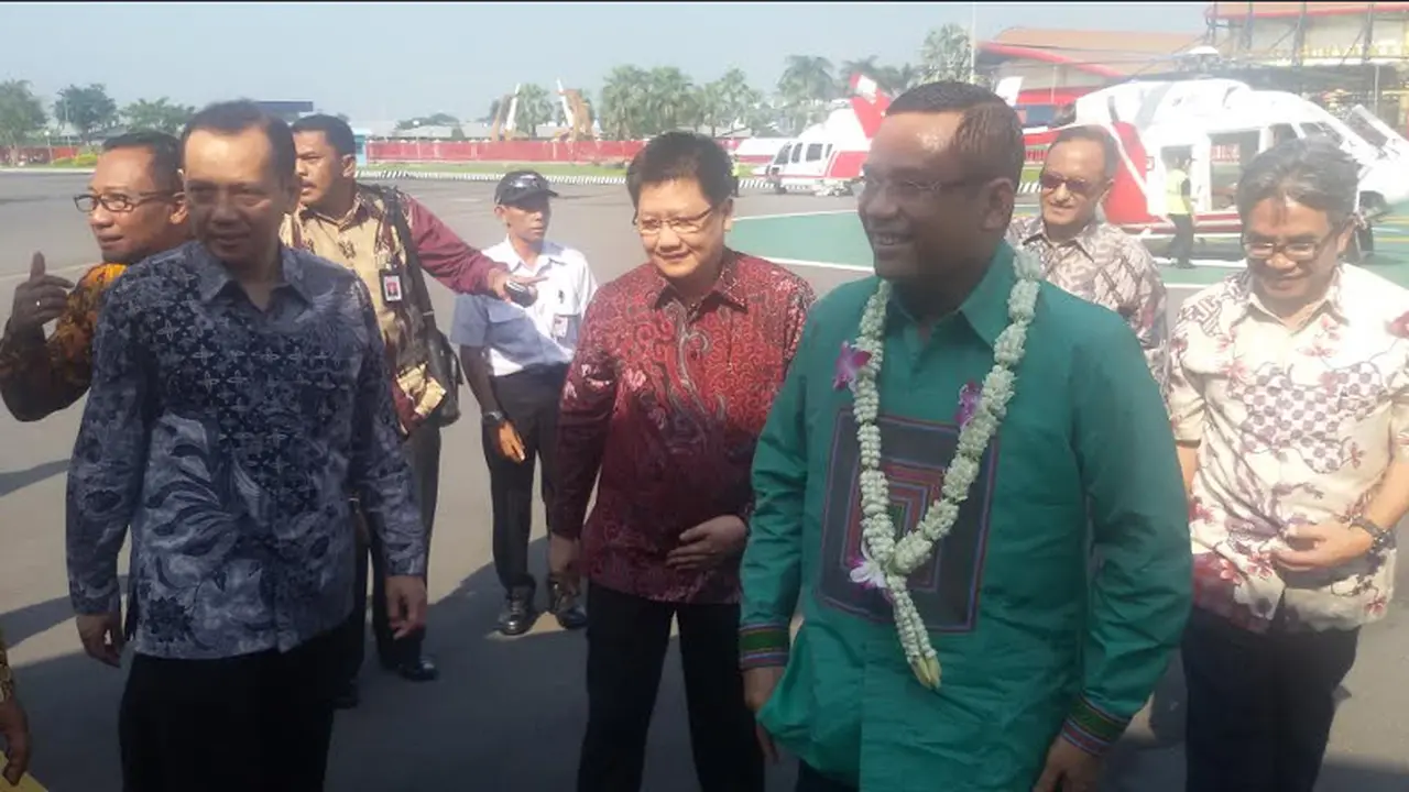 Kunjungan Menperin Saleh Husin 