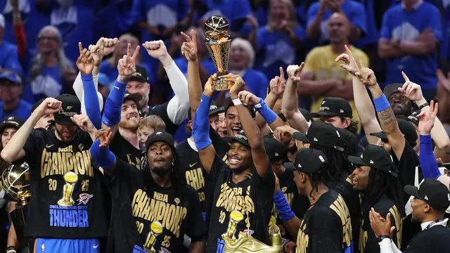 Oklahoma City Thunder Juara NBA 2025