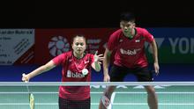 Praveen Jordan/Melati Daeva Oktavianti berhasil lolos babak penyisihan Jerman terbuka setelah mengalahkan pasangan Denmar. (PBSI)