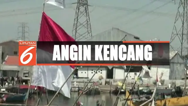 Angin Kencang, Penghasilan Nelayan di Semarang Turun
