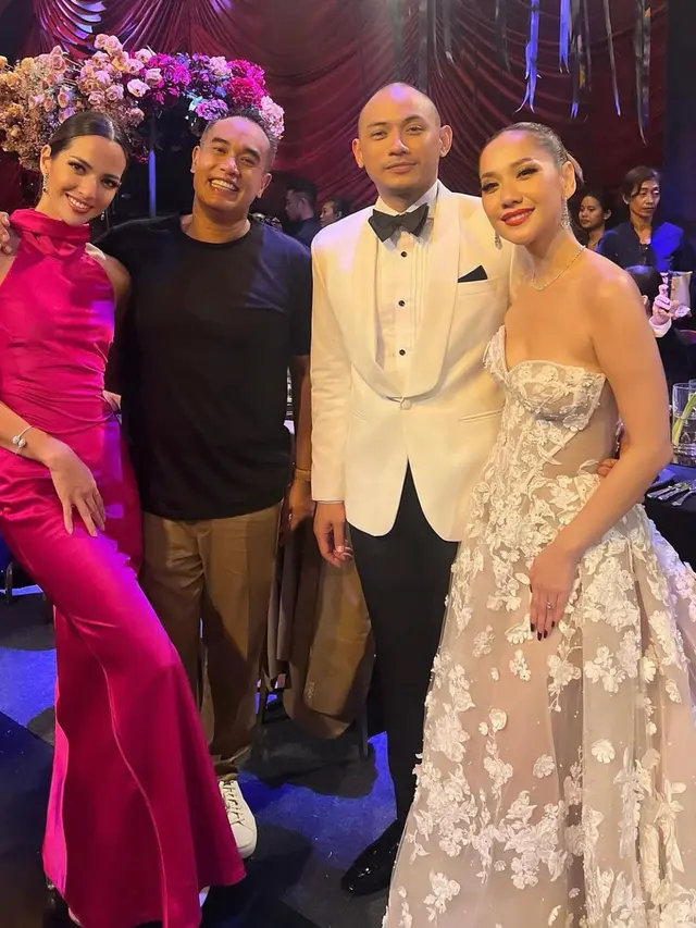 Potret Nia Ramadhani dan Ardie Bakrie di Pernikahan BCL (Instagram/@ramadhaniabakrie)