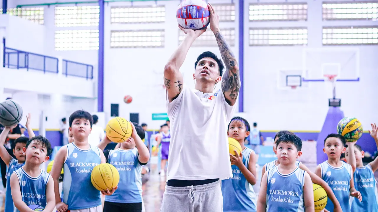 Keseruan IBL x Blackmores Health And Hoops Clinics di Solo