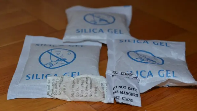 Ilustrasi silica gel