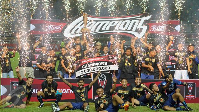 Arema FC Rengkuh Gelar Juara Piala Presiden 2017