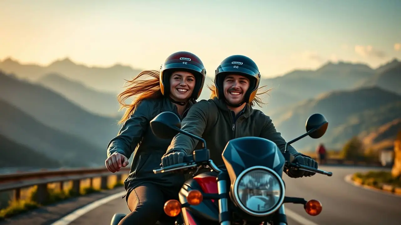 mimpi naik motor boncengan
