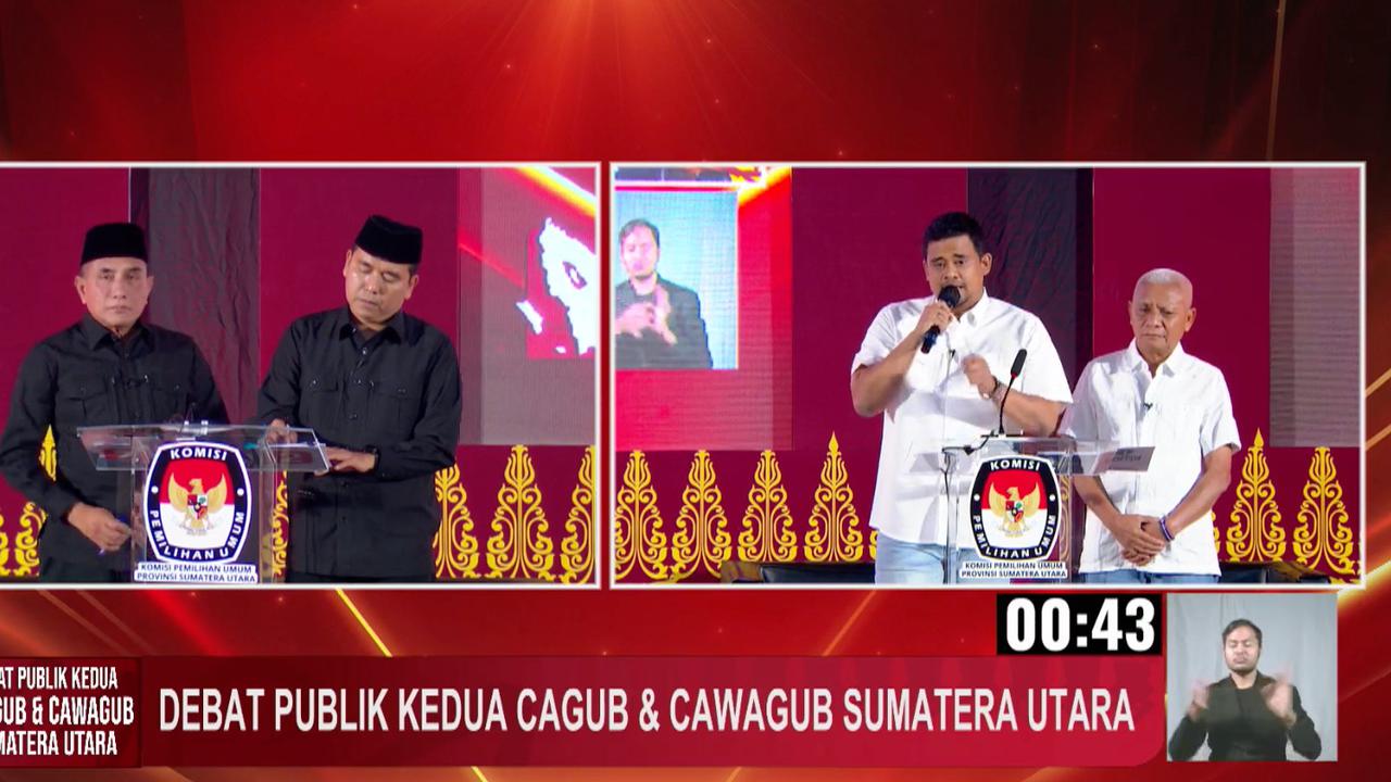 Quick Count LSI Denny JA Pilkada Sumut 43 Persen Suara: Edy 37.92 Persen, Bobby 62.08 Persen