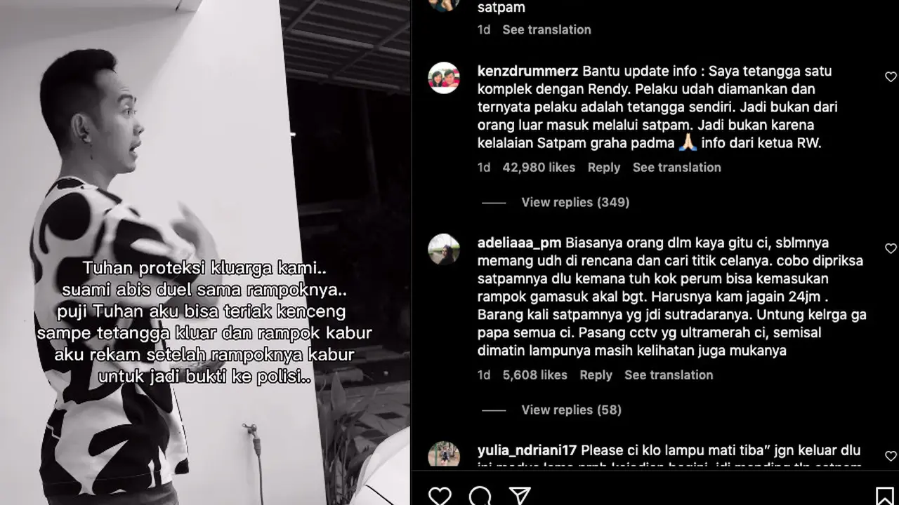 Viral Rumah Selebram Rendy Michael di Graha Padma Semarang Dirampok