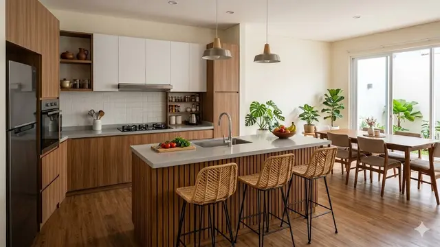 Desain Dapur Open Kitchen