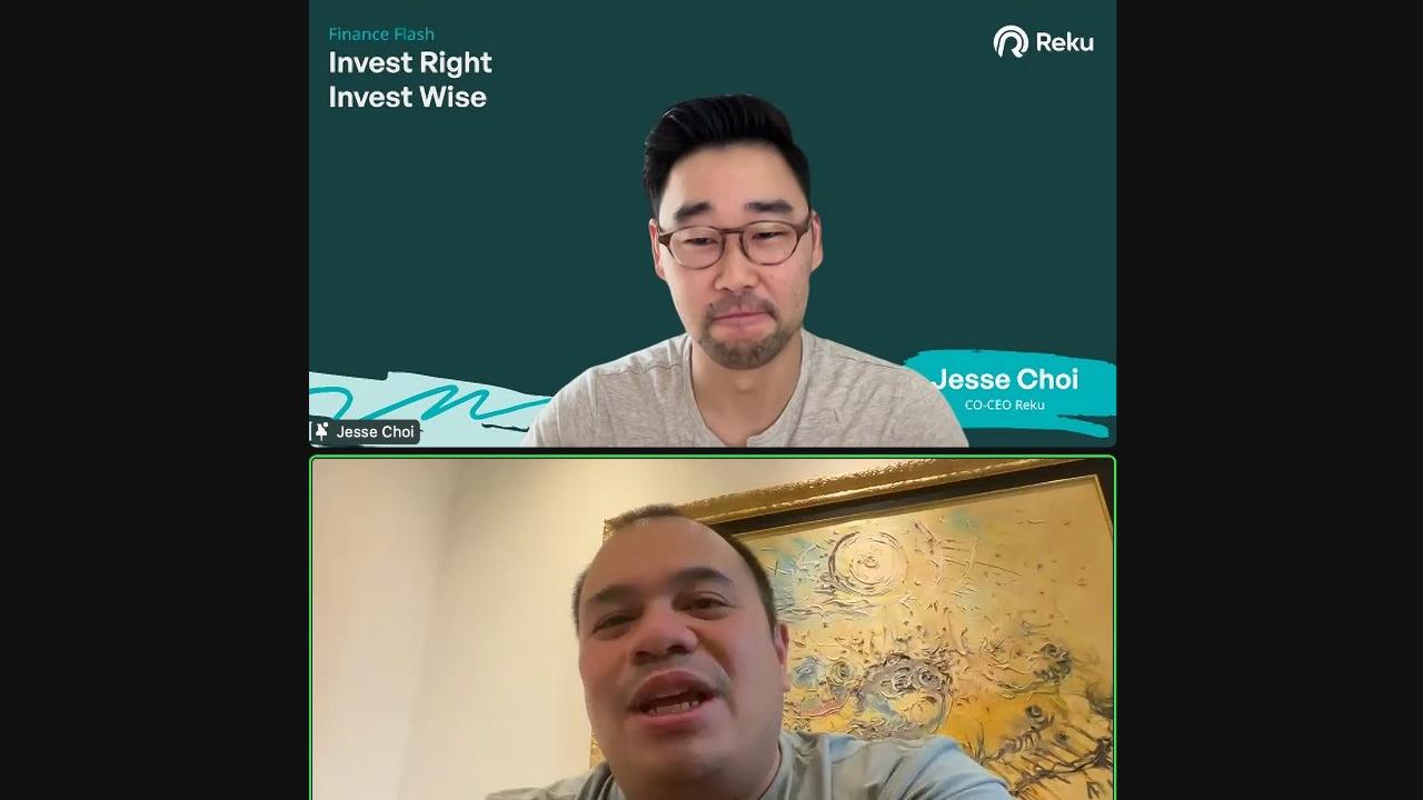 Founding Partner AC Ventures Pandu Patria Sjahrir dalam acara Reku Bootcamp Finance Flash: Invest Right, Invest Wise, Sabtu (2/12/2023).