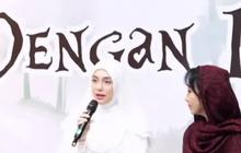 8 Potret Celine Evangelista Kenakan Gamis Putih saat Jadi Bintang Tamu di Kajian Bali Muslim Festival, Pancarkan Keanggunan