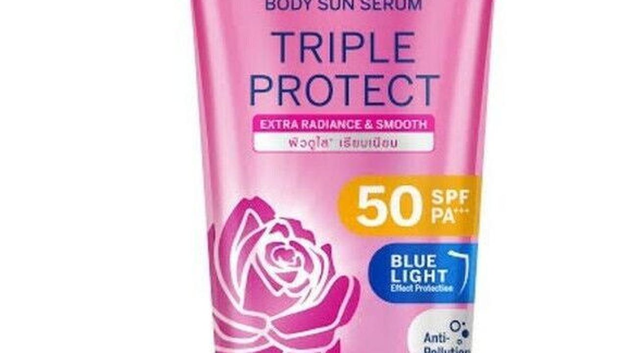 6.&nbsp;Nivea Sun Triple Protect Body Serum Extra Radiance &amp; Smooth SPF50 PA+++
