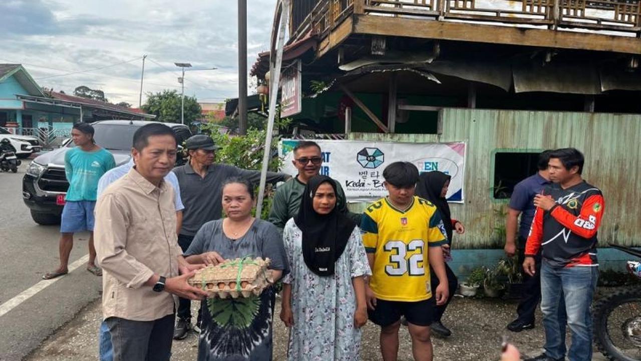 Pemkab Barito Utara Salurkan Bantuan Darurat untuk Korban Kebakaran Muara Teweh