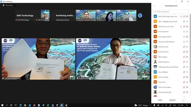 PT AKR Corprorindo Tbk (AKRA) gandeng PT Bayu Buana Gemilang bikin perusahaan patungan pada Rabu, 4 Agustus 2021 (Dok: AKR Corporindo)
