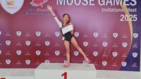 Jovina Jtwins Rebut 4 Emas Lomba Senam Artistik di Bangkok