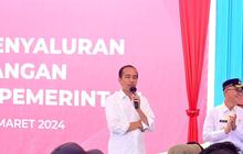 Cara Kocak Jokowi Jelaskan Beras Mahal ke Emak-Emak