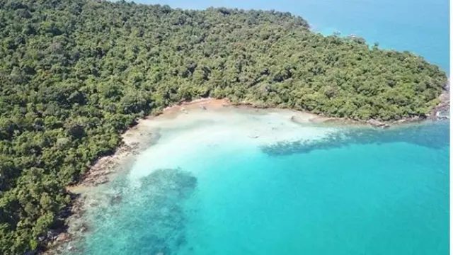 Pantai Koh Rong di Kamboja