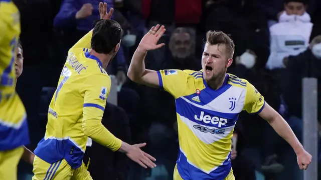 Gol Dusan Vlahovic Bawa Juventus Menang Atas Cagliari