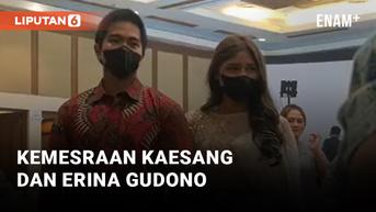VIDEO: Kondangan Bareng, Kaesang Gandeng Erina Gudono