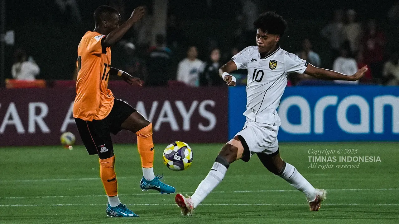 Fadly Alberto Hengga - Timnas Indonesia U-17 di Piala Dunia U-17 2025.