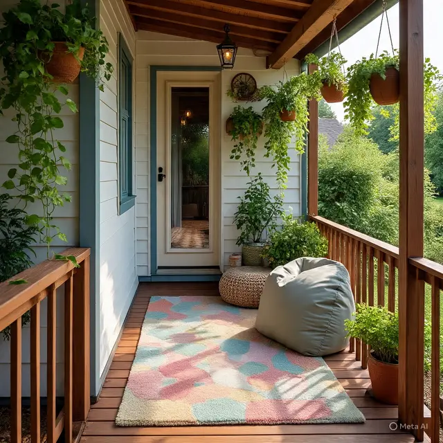 Desain Teras Rumah Kecil Tapi Sejuk