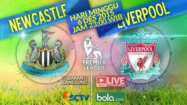 Newcastle vs Liverpool (Bola.com/Samsul Hadi)