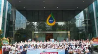 Ratusan Pemudik Tujuan Jawa dan Sumatera Diberangkatkan Agrinas