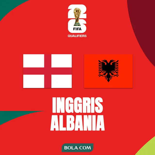 Kualifikasi Piala Dunia 2026 - Inggris Vs Albania