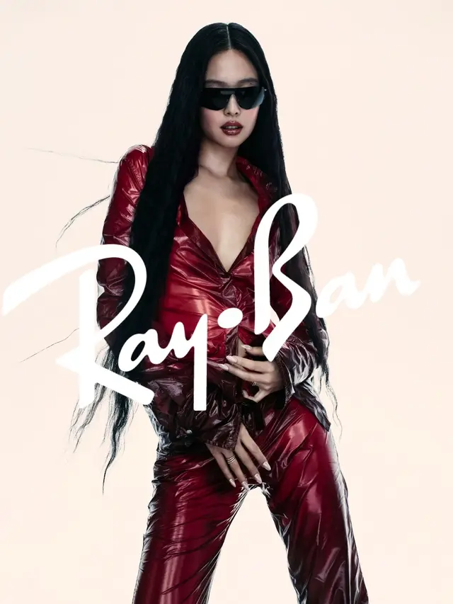 Jennie BLACKPINK Tampil Serba Merah, Resmi Jadi Global Ambassador Terbaru Ray-Ban