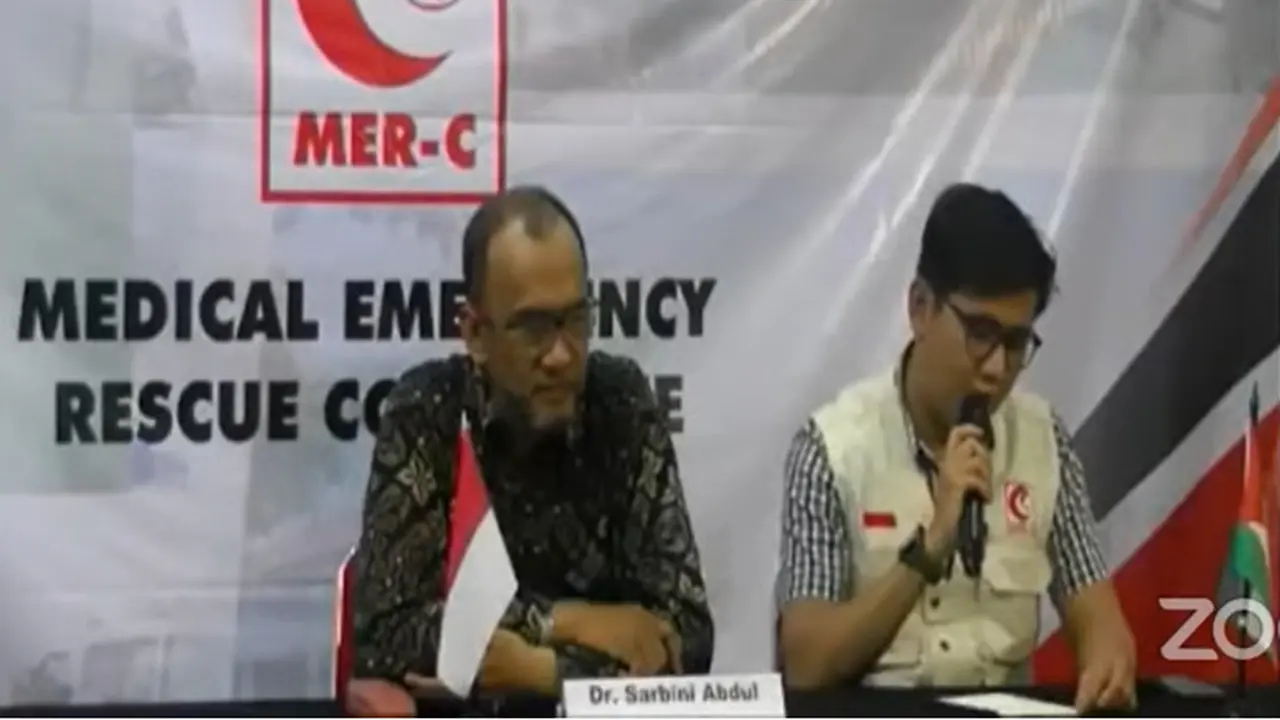 Ketua Presidium MER-C Indonesia Sarbini Abdul Murad mengkonfirmasi tiga warga negara Indonesia (WNI) sekaligus relawan MER-C yang dinyatakan hilang kini dalam kondisi aman masih berada di Gaza.