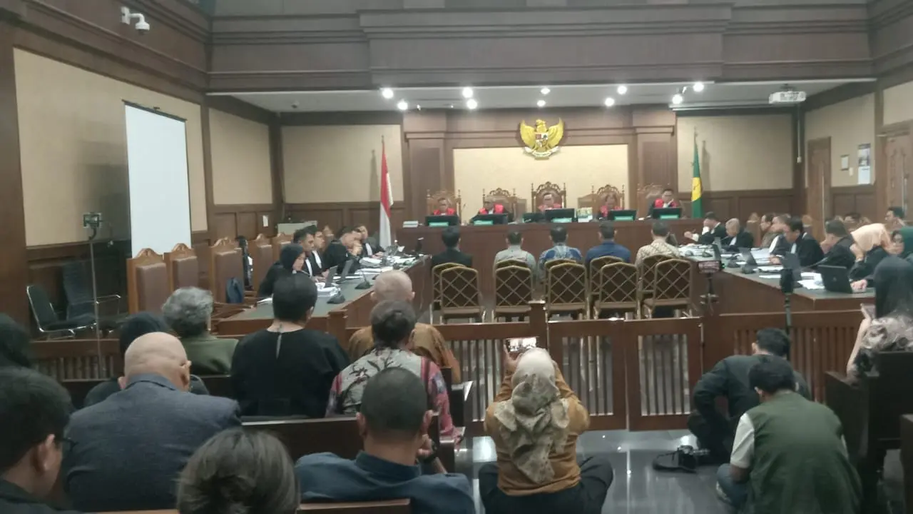 Sidang lanjutan perkara dugaan korupsi pengadaan laptop Chromebook pada Kamis (5/3/2026).