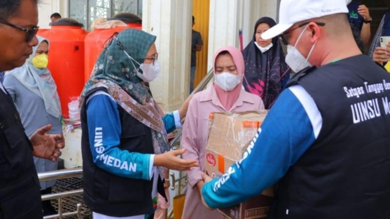 Solidaritas UINSU: Salurkan Bantuan Banjir ke Aceh Tamiang, Ringankan Beban Korban