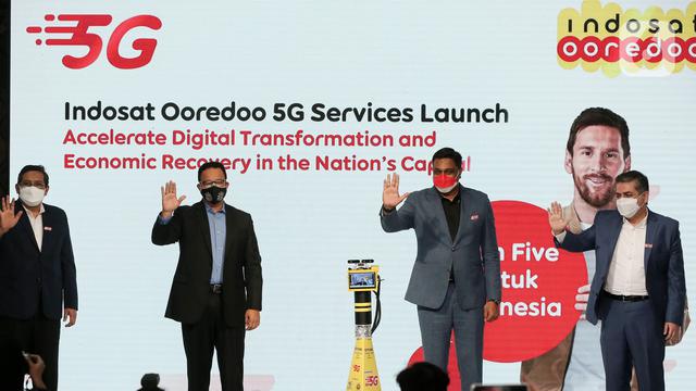 Percepat Pemulihan Ekonomi, Indosat Ooredoo Luncurkan Layanan 5G