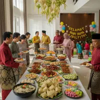 Open House Lebaran (Gemini AI)