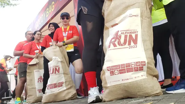 Lomba lari ramah lingkungan, Alfamart Run 2023.
