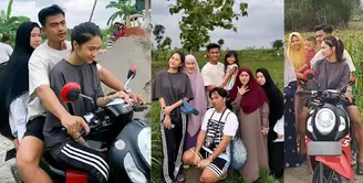 Sekitar empat bulan setelah menikah, Pratama Arhan mengajak istrinya pulang kampung ke Blora, Jawa Tengah. Berikut momen Pratama ajak Azizah Salsha ke sawah naik motor. [Youtube/momenbucin]