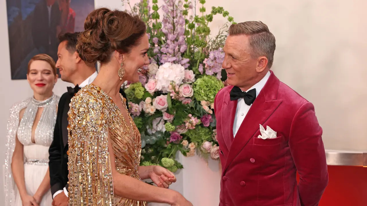 Kate Middleton Tampil Glamor di Premier Film James Bond Terbaru, Dipuji Sangat Cantik oleh Daniel Craig