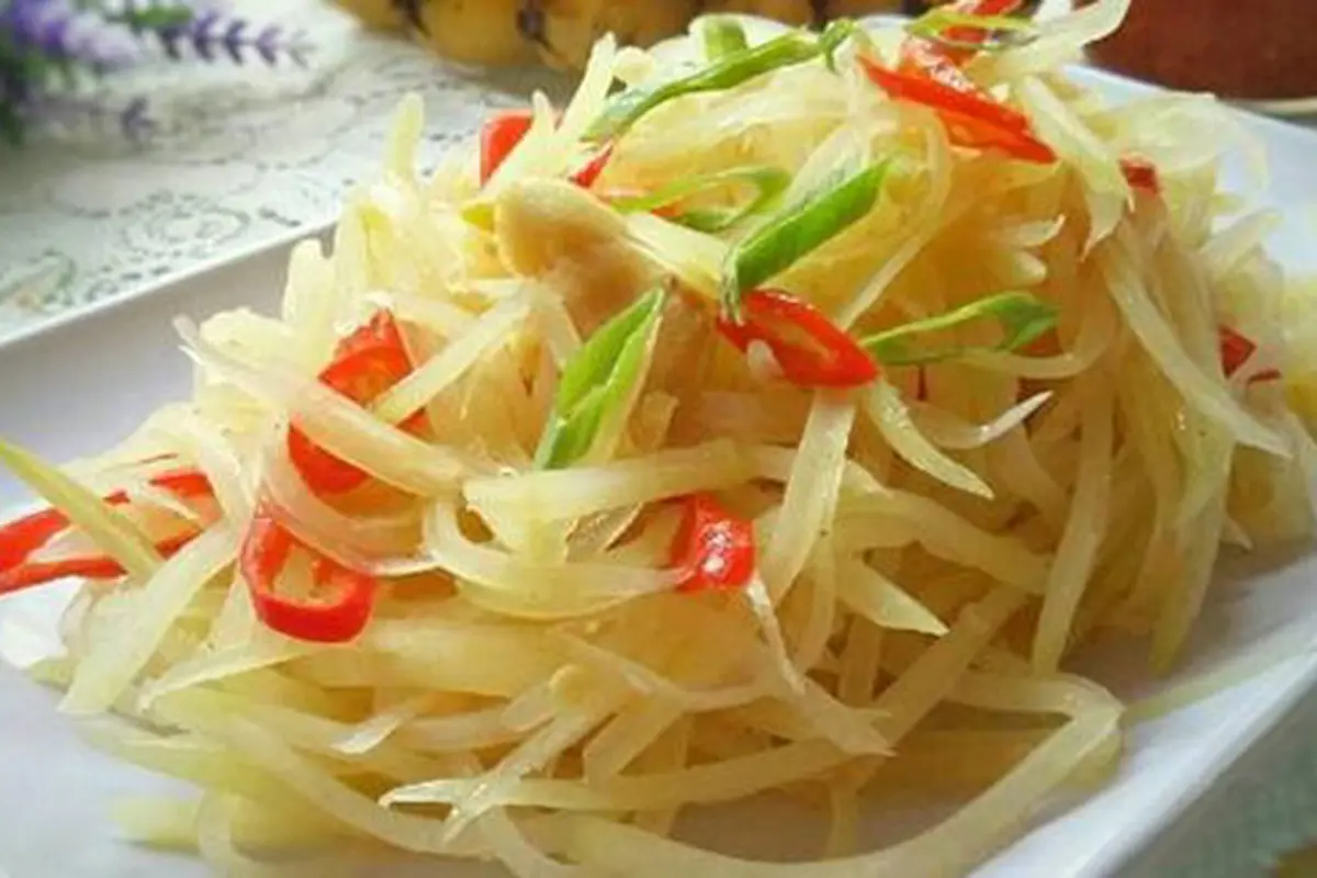 Tumis pepaya muda./Copyright cookpad.com/Christina Murni Utami