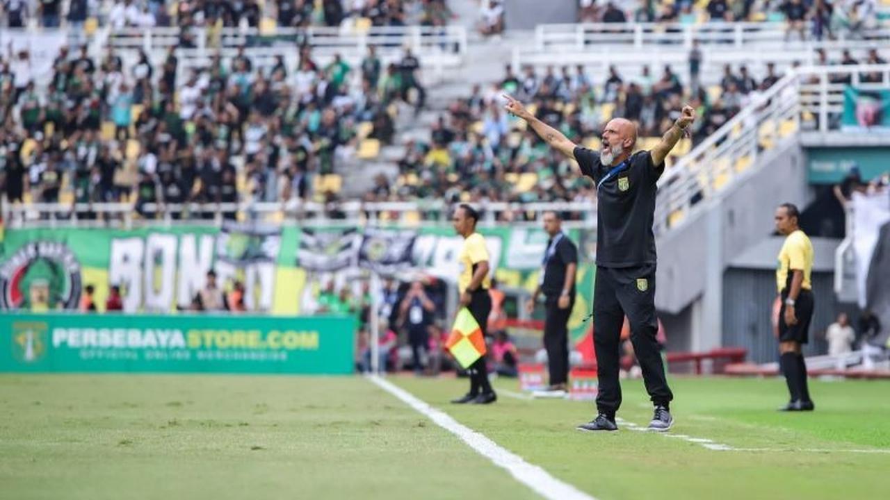 Kekecewaan Pelatih Persebaya Usai Imbang Lawan Arema FC: Dominasi Tak Berbuah Kemenangan