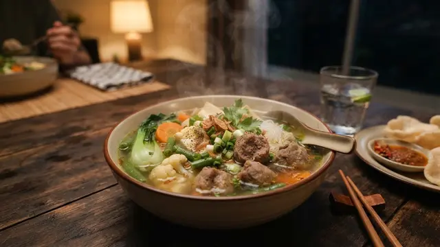 Menu Keluarga dengan Kuah Bening