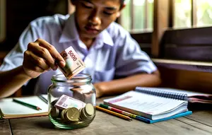 Cara Menabung Uang Jajan Rp 5000 untuk Pelajar, Praktis dan Anti Boros