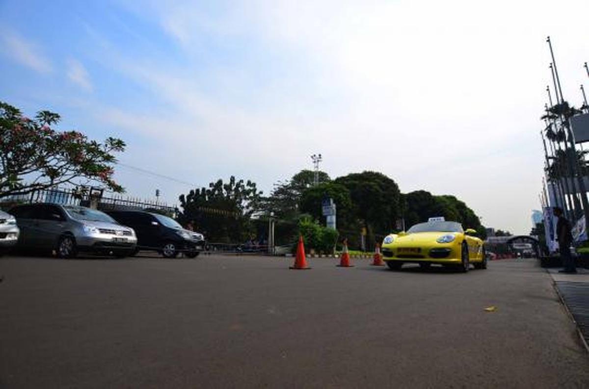 Taksi Ferrari, hanya untuk syuting film