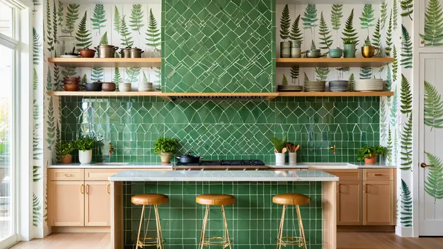 Model Ubin Backsplash Dapur