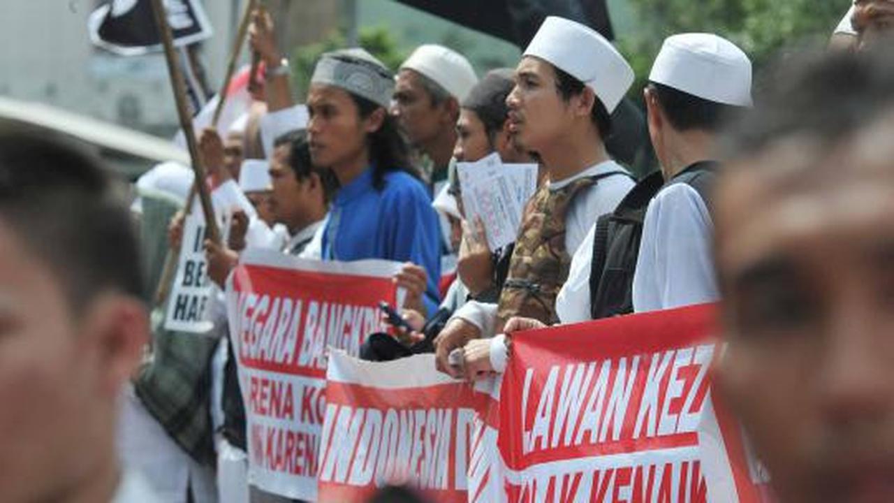 Bundaran HI ramai demonstrasi