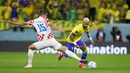 Timnas Brasil tampil dominan selama 90 menit waktu normal. Neymar dkk mampu membuat beberapa peluang untuk mencetak gol. (AP/Manu Fernandez)