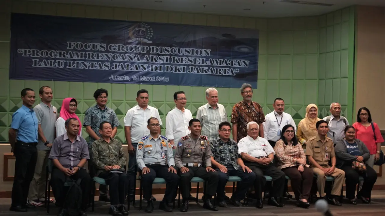 forum diskusi terkait program rencana aksi Keselamatan Jalan di DKI Jakarta.