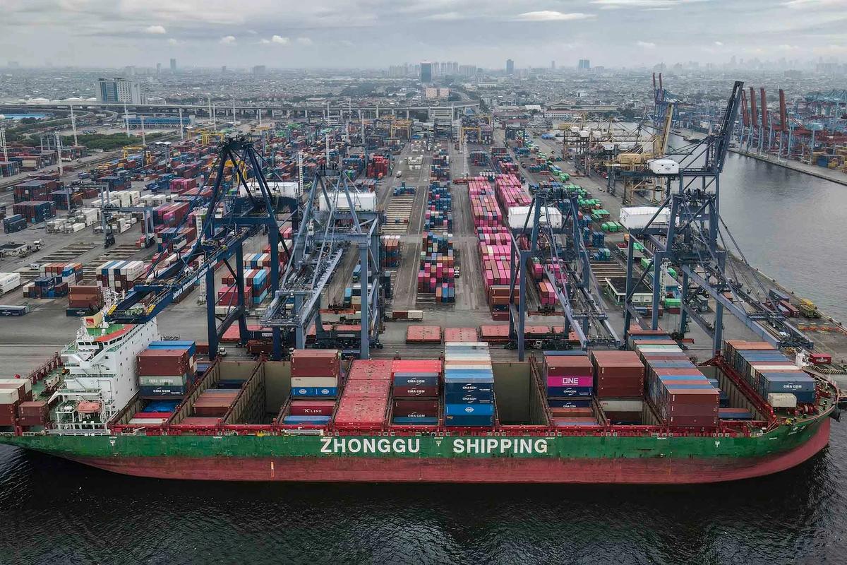 FOTO: Ekonomi Indonesia Menguat Ditopang Perdagangan dan Industri