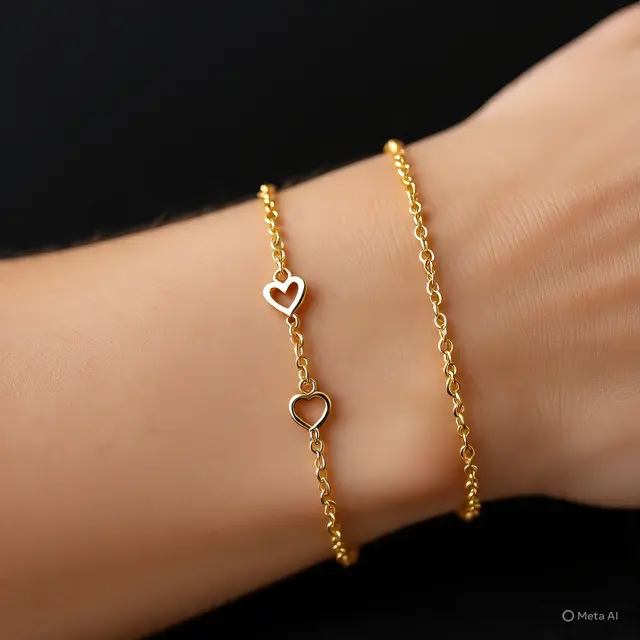 Gelang Emas 5 Gram 18 Karat