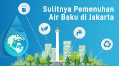 Jakarta punya tantangan untuk pemenuhan kebutuhan air baku. Yakni membawa air ke tempat yang membutuhkan. Hal tersebut membutuhkan perencanaan dan pendanaan.
